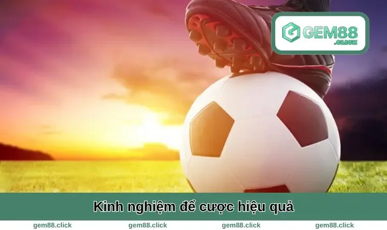 Kinh nghiệm để cược hiệu quả